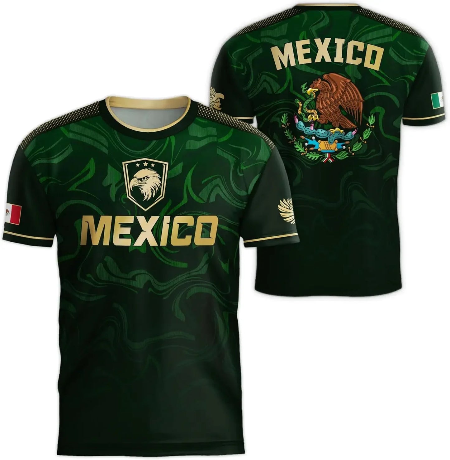 Camiseta México Águila Divertida - Casual Deportiva