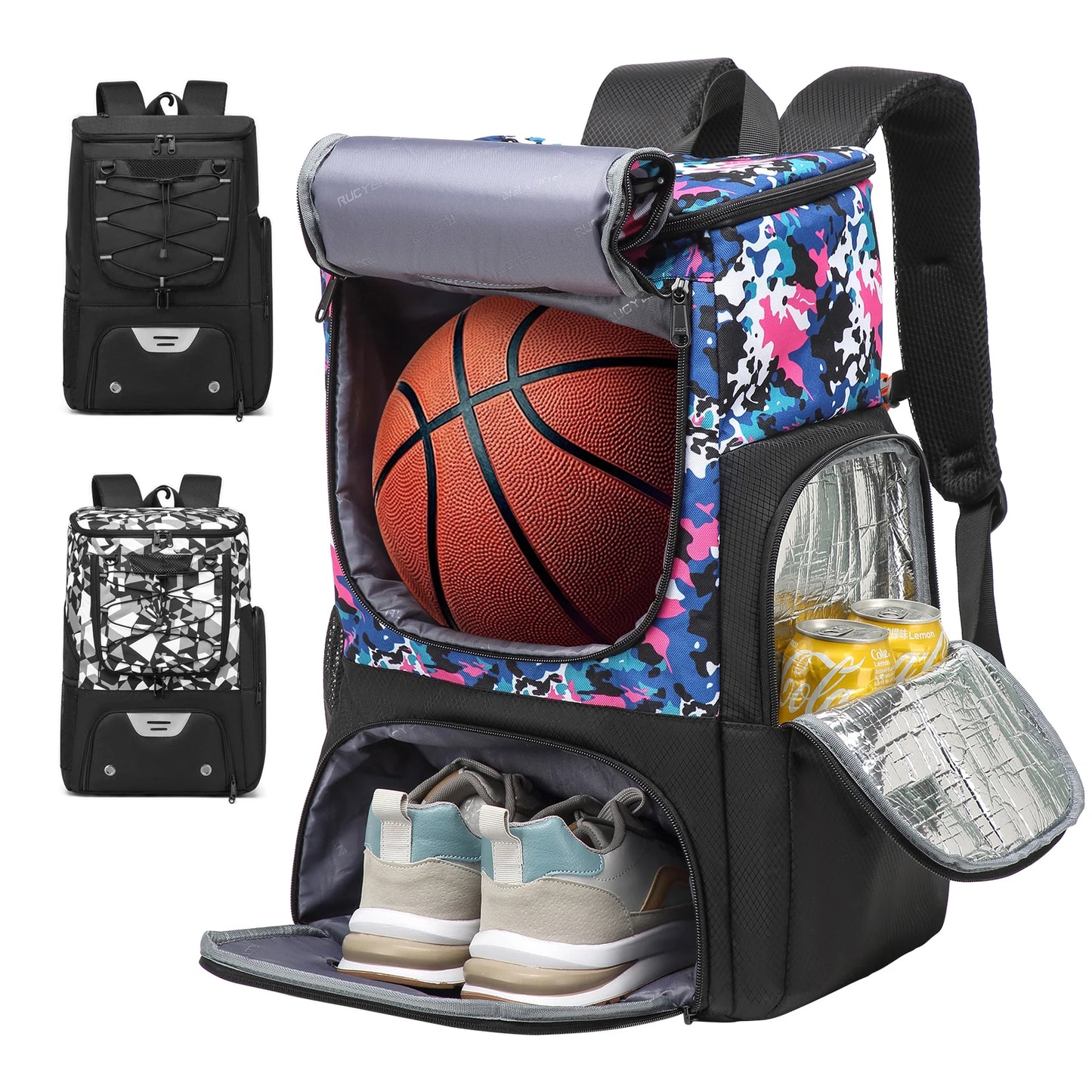 Mochila Deportiva con Compartimento de Calzado - Fútbol y Básquetbol
