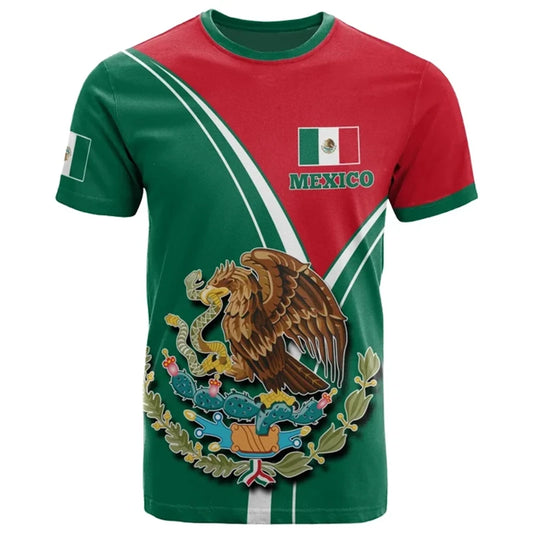 "Camiseta Águila Mexicana Oversized - Modelo 2"