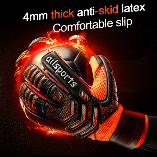 Guantes de Portero con Protección de Dedos - Látex Profesional