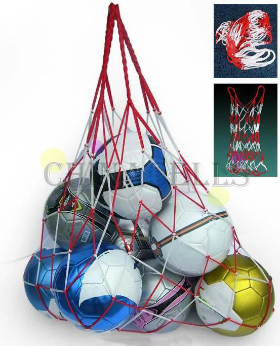 Bolsa de Malla para 10 Balones - Fútbol y Voleibol