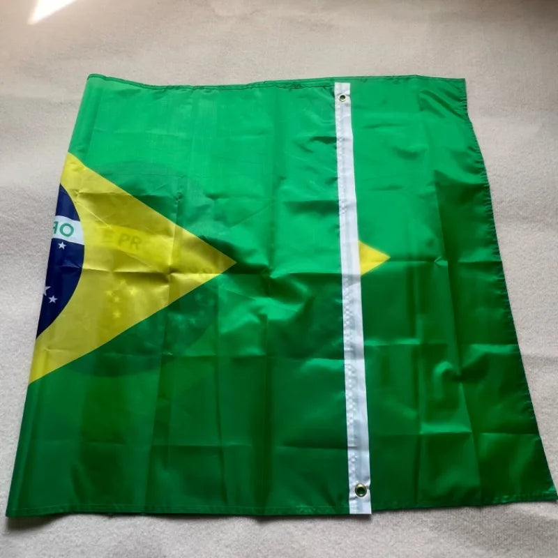 Bandera de Brasil - Alta Calidad, Interior/Exterior