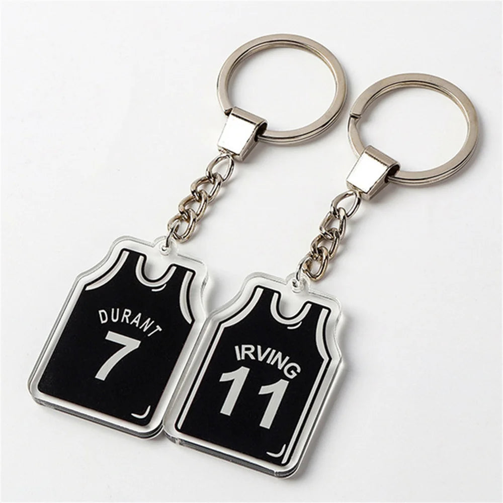 Llavero de Básquetbol - Diseño Jersey, Regalo de Graduación