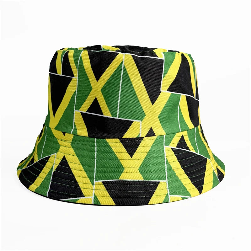 Gorra Pescador Banderas de Países - Multi-diseño Reversible
