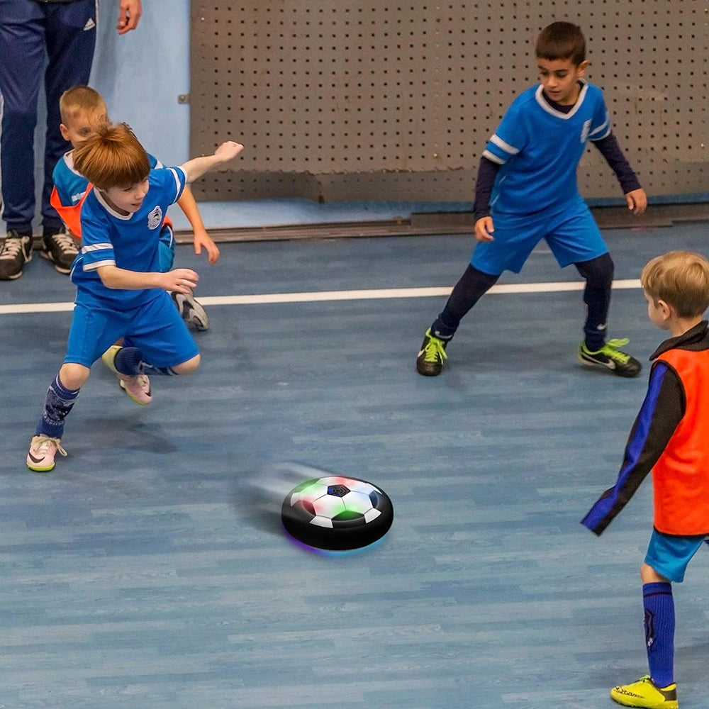 Balón Flotante con Luces LED para Niños - Fútbol de Interior