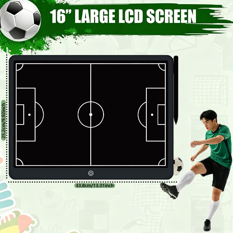 Pizarra Táctica LCD para Entrenadores - Portátil