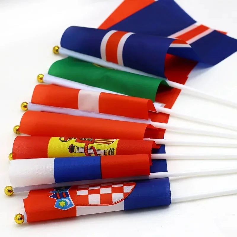 Set de 32 Banderitas Internacionales - Eventos Deportivos