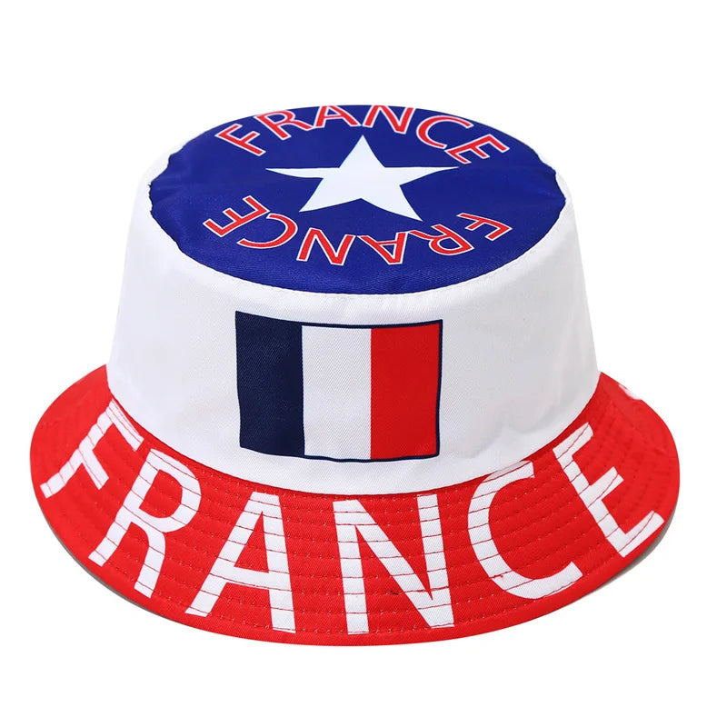 Gorra Pescador Banderas de Países - Multi-diseño Reversible