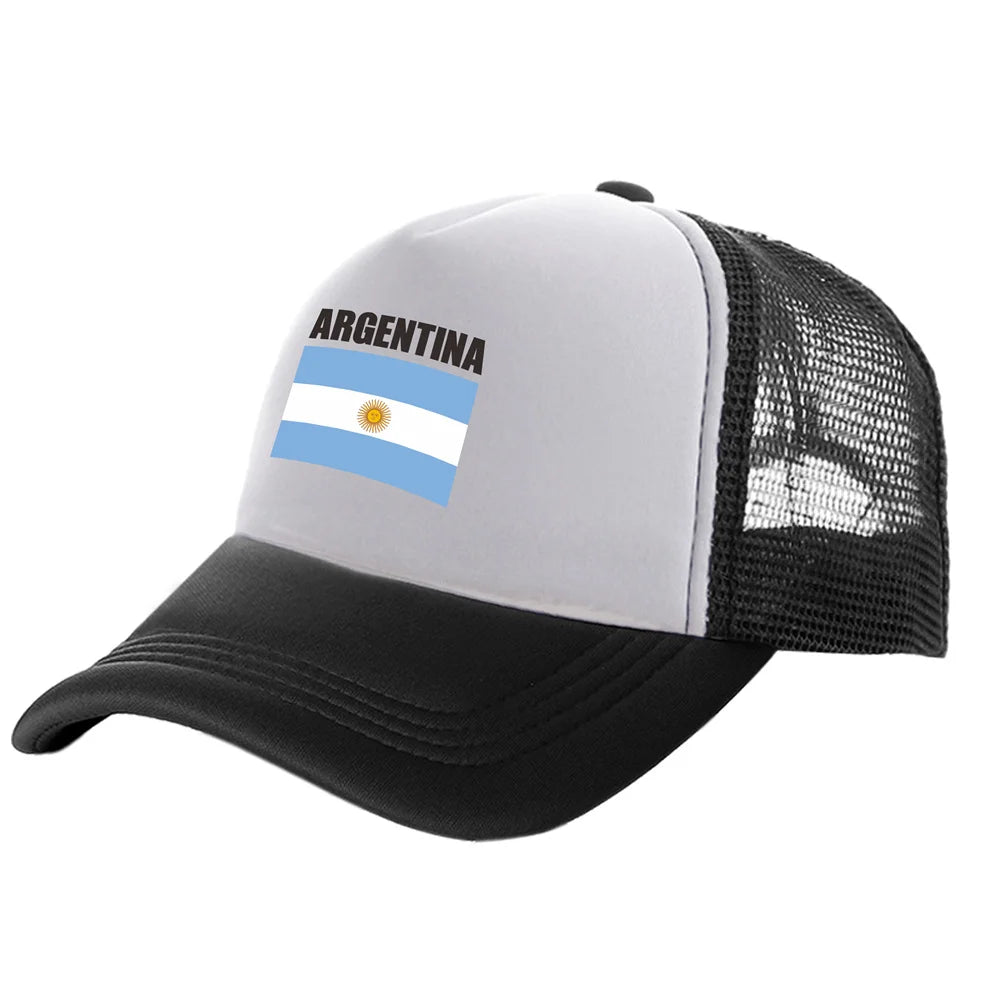 Gorra Trucker Argentina - Malla Fresca de Verano
