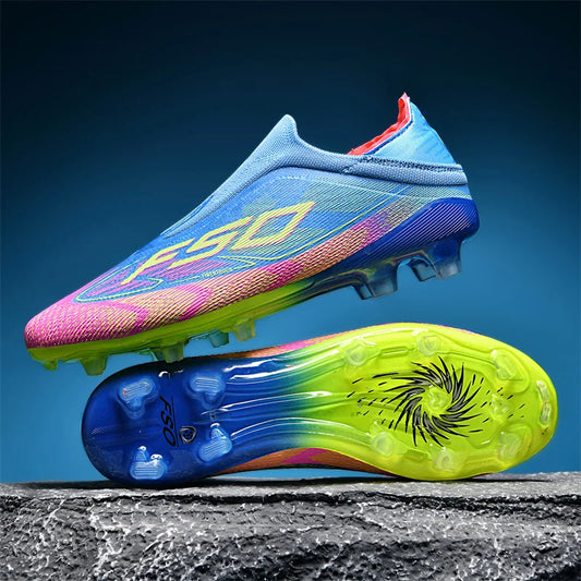 Botines de Fútbol High-Top - Alta Calidad, Interior y Exterior
