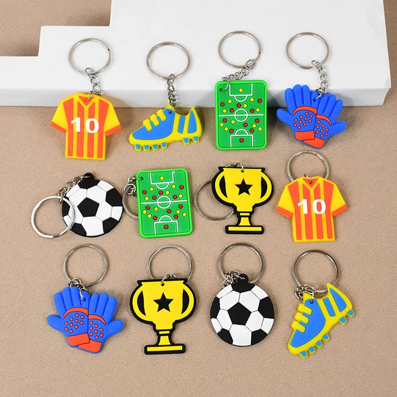 Set de Souvenirs de Fútbol para Fiestas - Pulseras, Llaveros y Juegos