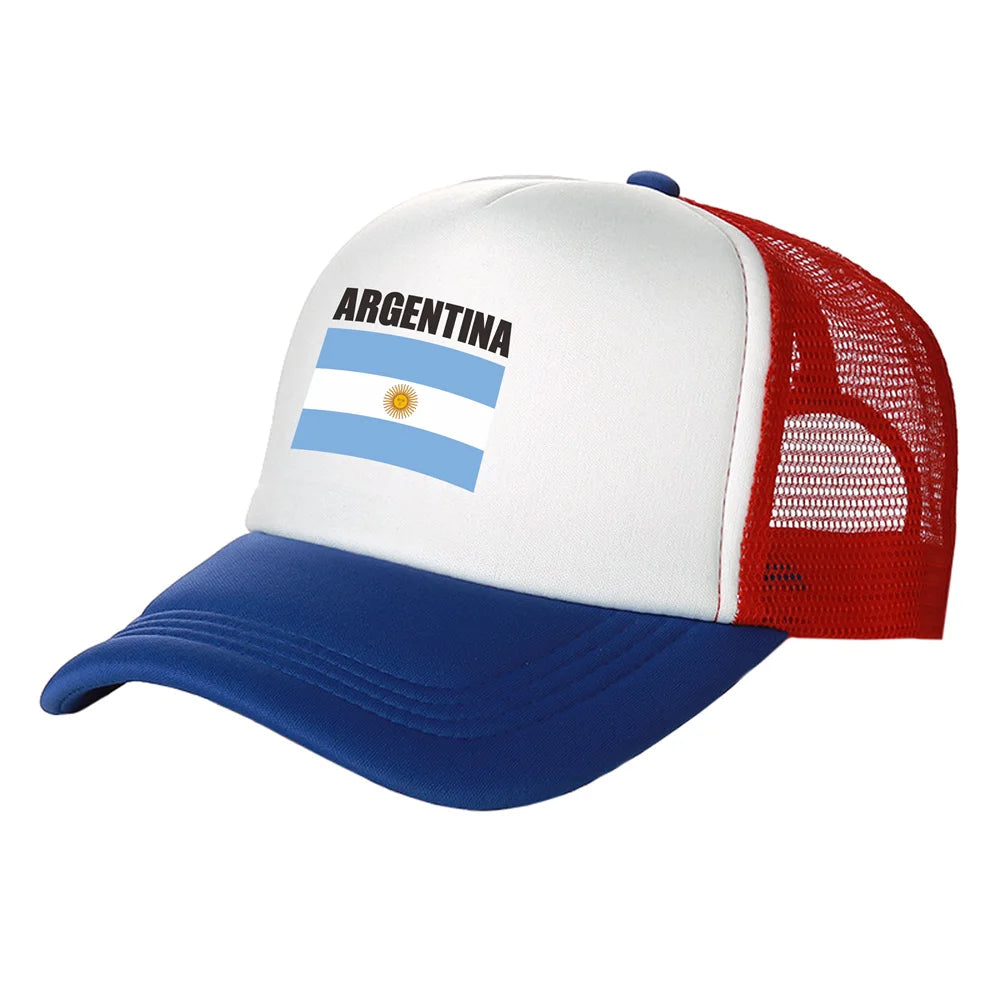 Gorra Trucker Argentina - Malla Fresca de Verano