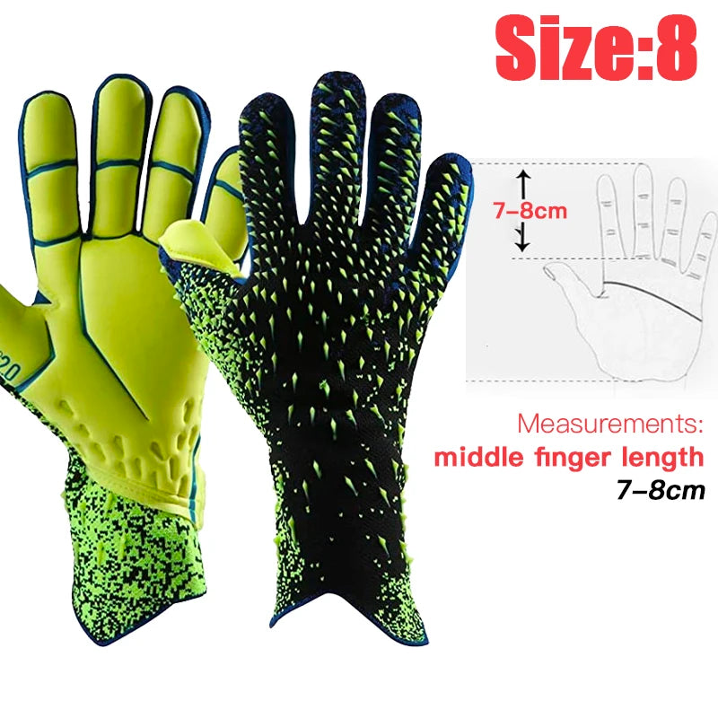 Guantes de Portero Profesionales - Látex Grueso para Niños y Adultos