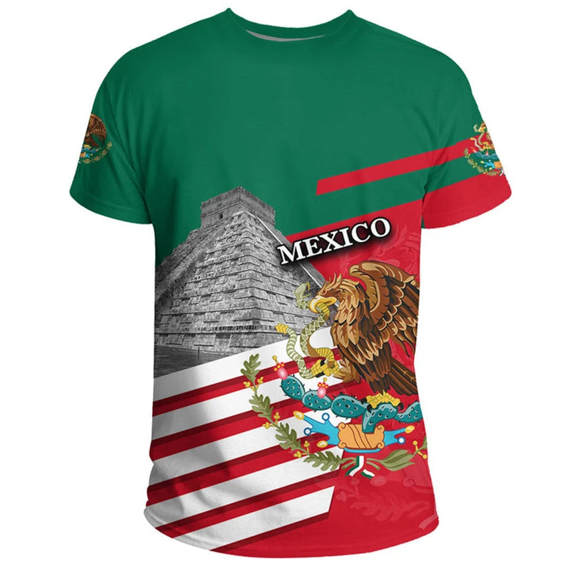 "Camiseta Águila Mexicana Oversized - Modelo 2"