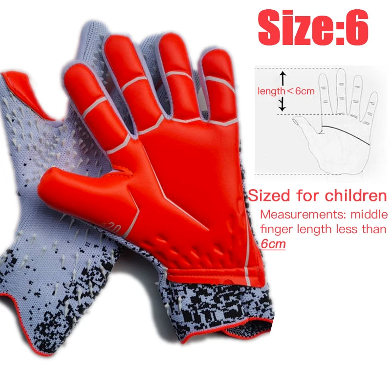 Guantes de Portero Profesionales - Látex Grueso para Niños y Adultos