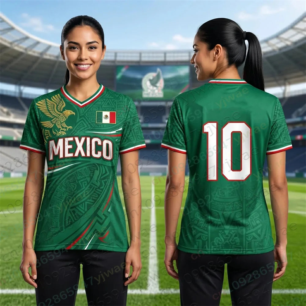 Camiseta Orgullo Mexicano - Día de Partido, Estilo Fútbol Descripción sugerida: