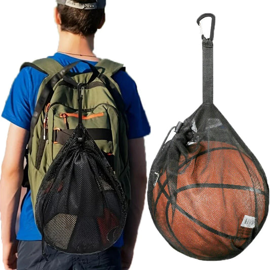 Mochila de Malla con Cordón - Para Balones