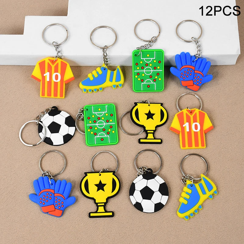 Set de Souvenirs de Fútbol para Fiestas - Pulseras, Llaveros y Juegos
