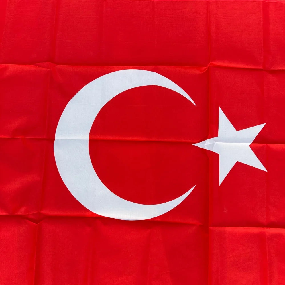 Bandera de Turquía - Luna Creciente y Estrella