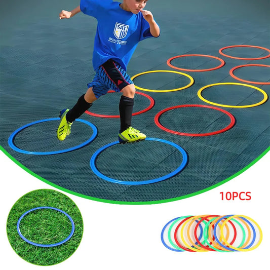 Aros de Agilidad para Fútbol - Set de 10 Piezas