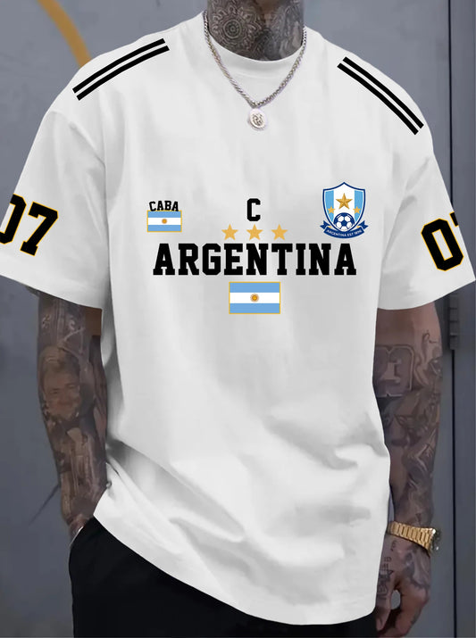 Camiseta Argentina 07 - Casual, Verano
