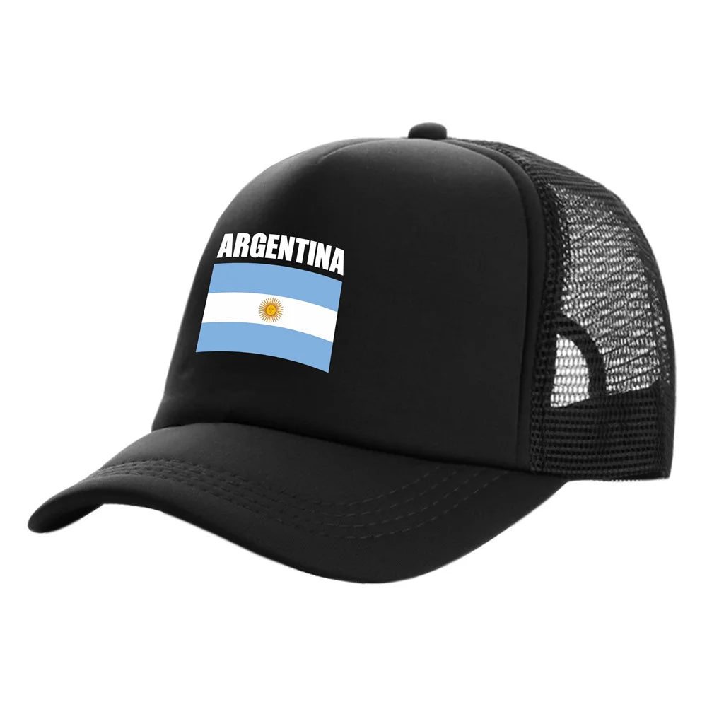 Gorra Trucker Argentina - Malla Fresca de Verano