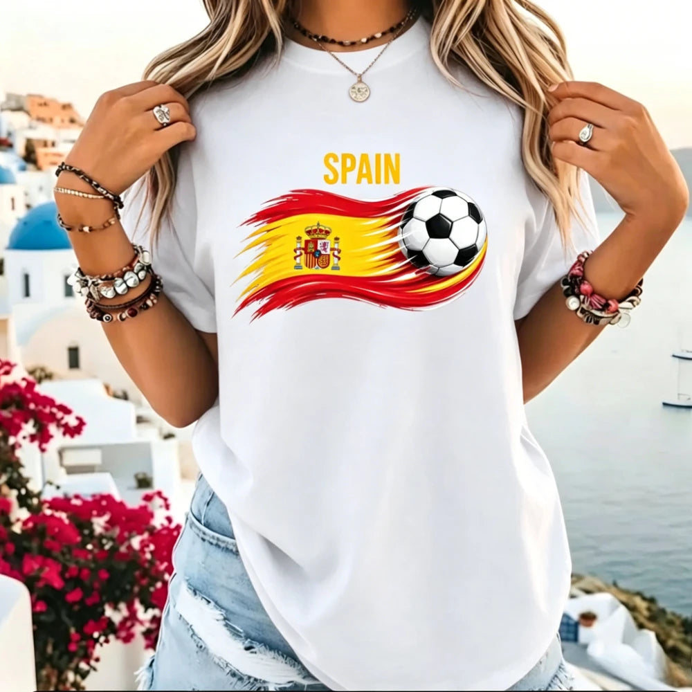 Camiseta España Bandera - Estilo Patriótico