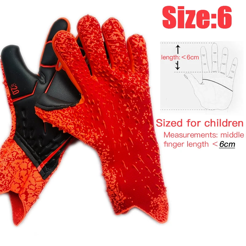 Guantes de Portero Profesionales - Látex Grueso para Niños y Adultos