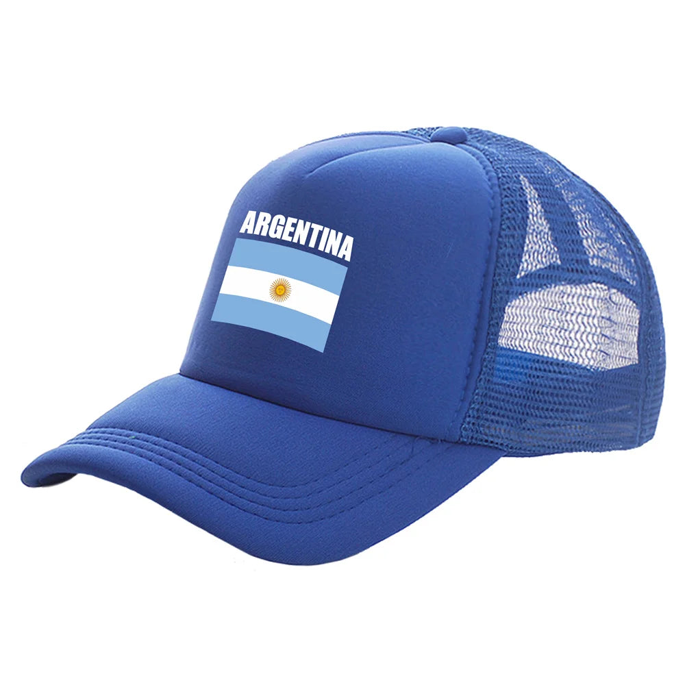 Gorra Trucker Argentina - Malla Fresca de Verano