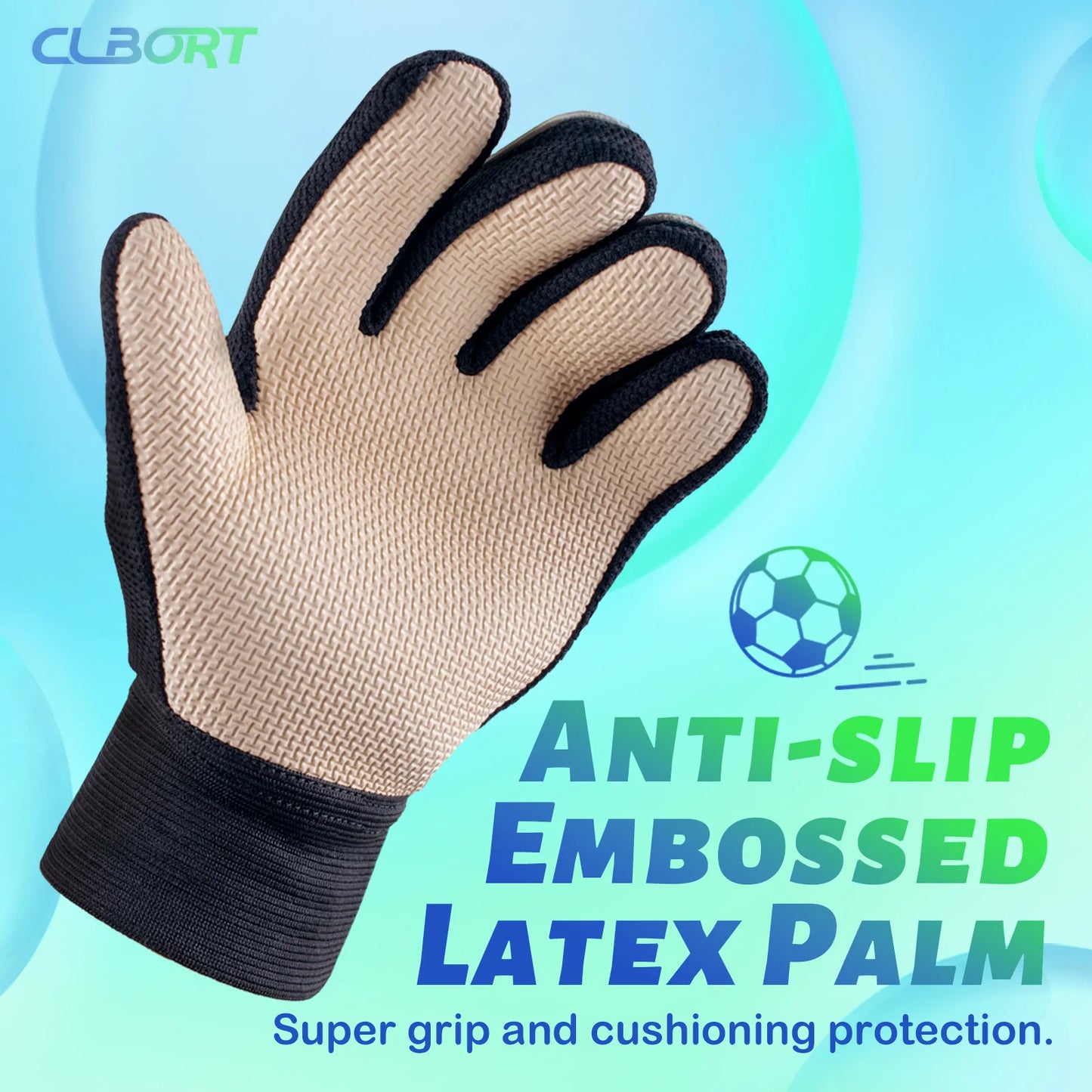 Guantes de Portero Estilo Graffiti - Agarre Fuerte Antideslizante