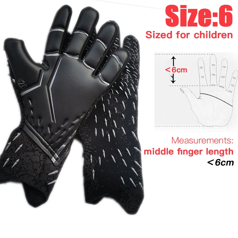 Guantes de Portero Profesionales - Látex Grueso para Niños y Adultos
