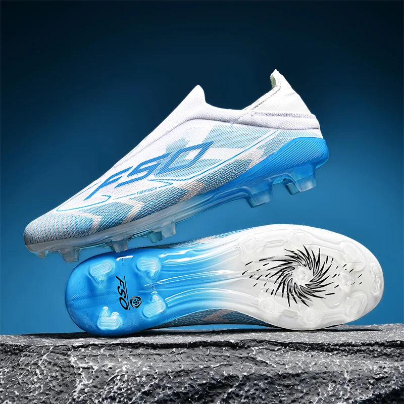 Botines de Fútbol High-Top - Alta Calidad, Interior y Exterior