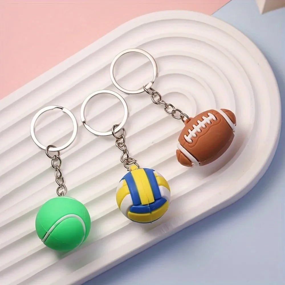 Set de Llaveros Deportivos - Balones Multi-Deporte