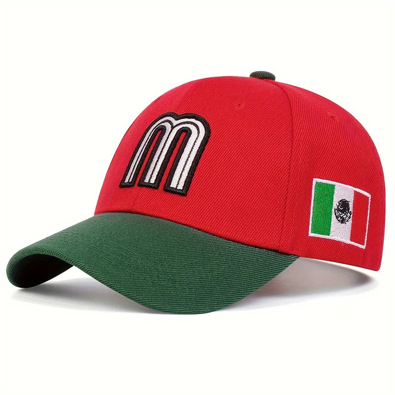 Gorra Bandera México - Hip Hop, 3 Colores