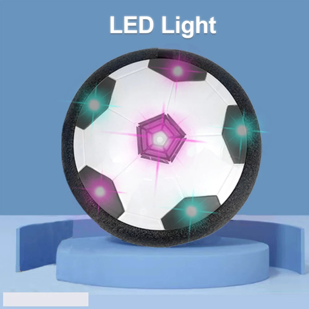 Balón Flotante con Luces LED para Niños - Fútbol de Interior