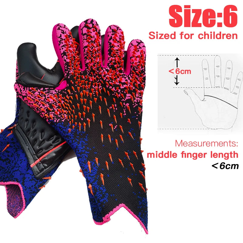 Guantes de Portero Profesionales - Látex Grueso para Niños y Adultos