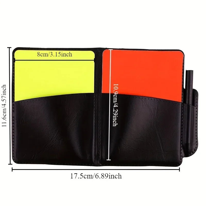 Título sugerido: Kit Completo de Árbitro - 5 Piezas con Estuche