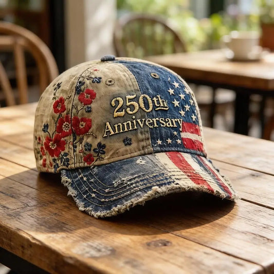 Gorra Patriótica 250 Aniversario América - Estilo Vintage