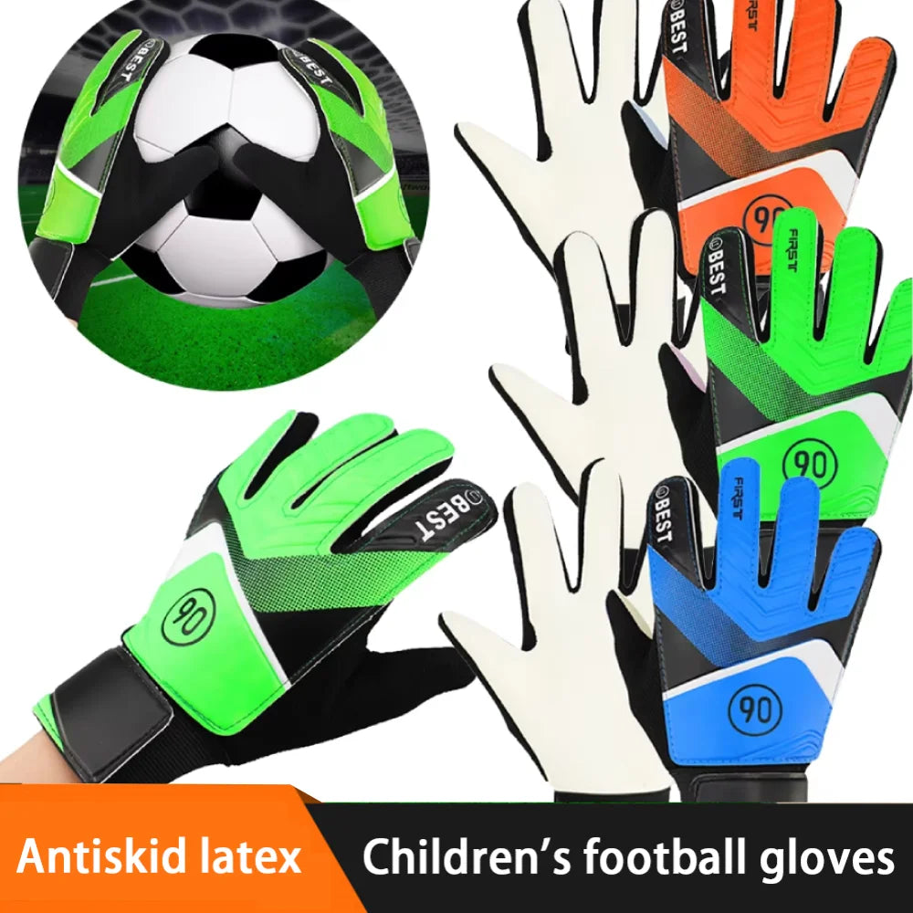 Guantes de Portero Infantiles - Protección Completa de Dedos Látex