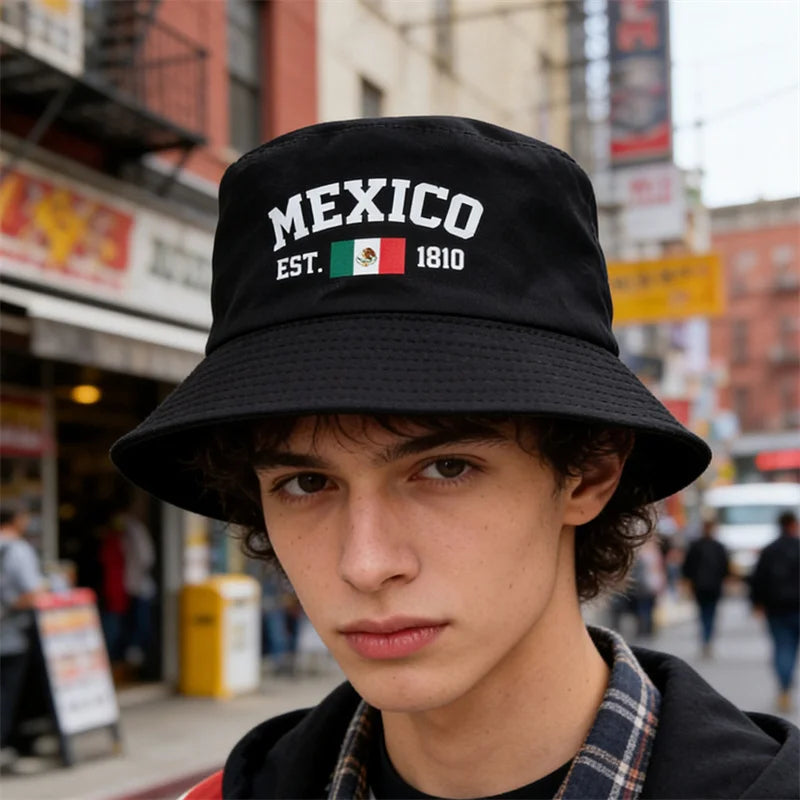 Gorra Pescador Banderas de Países - Multi-diseño Reversible