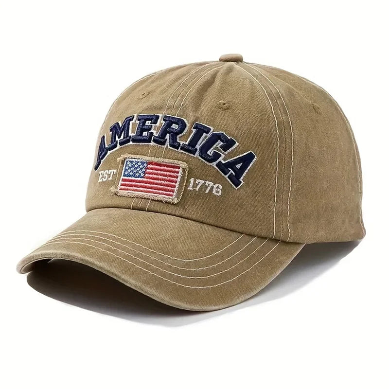 Gorra Vintage Bandera USA - Estilo Dad Hat