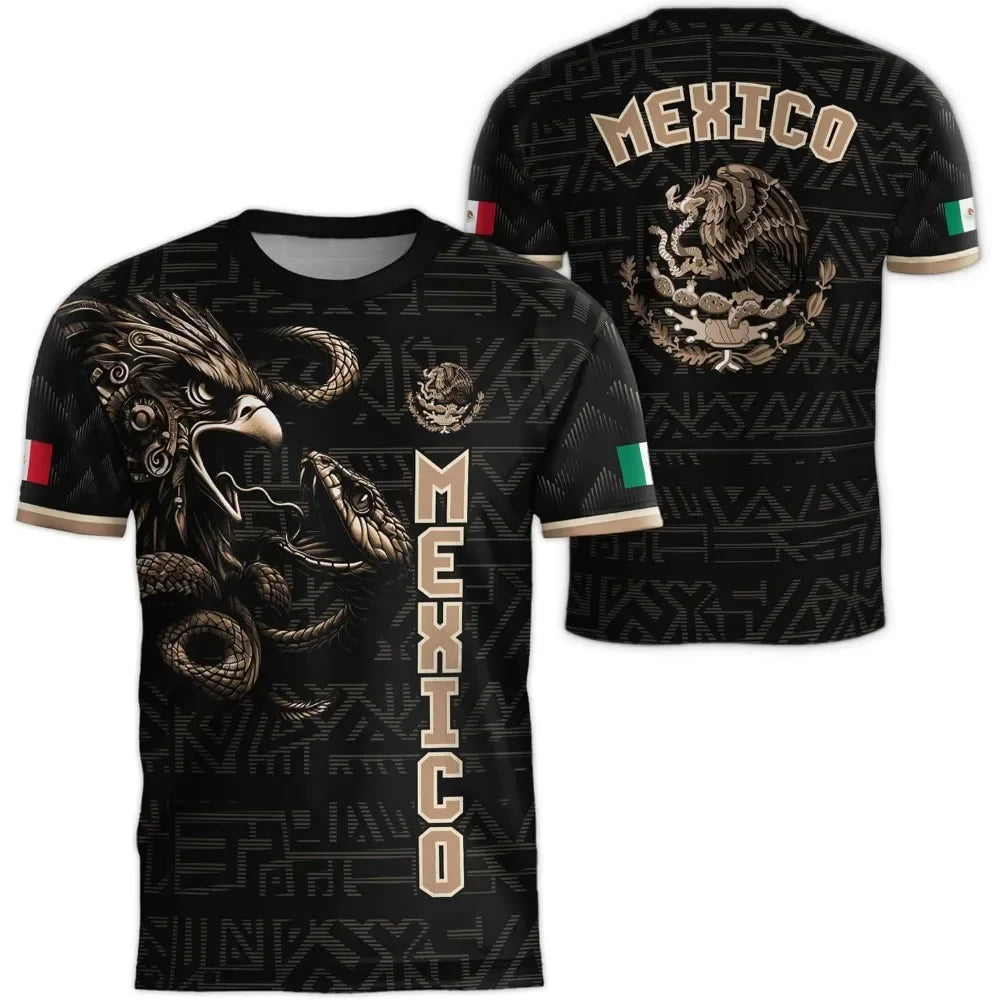 Camiseta México Águila Divertida - Casual Deportiva