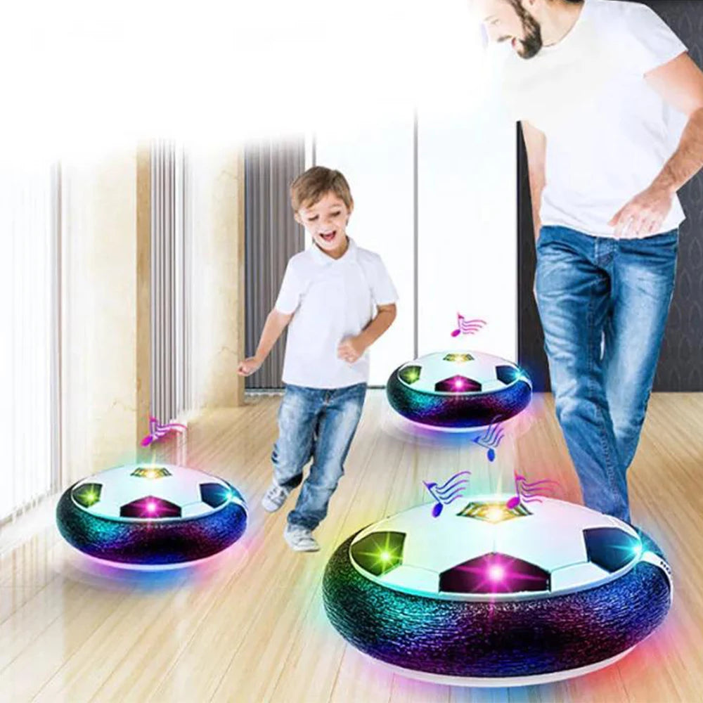 Balón Flotante con Luces LED para Niños - Fútbol de Interior