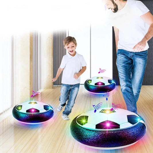 Balón Flotante con Luces LED para Niños - Fútbol de Interior
