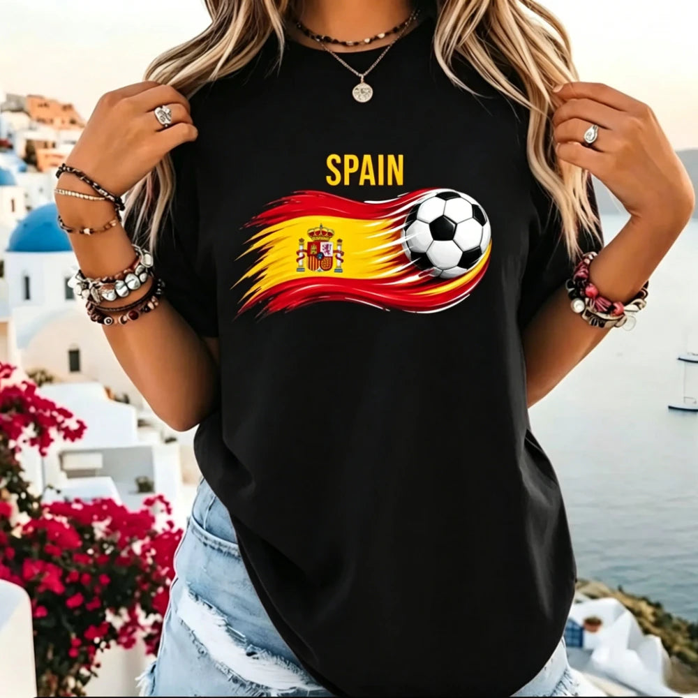 Camiseta España Bandera - Estilo Patriótico