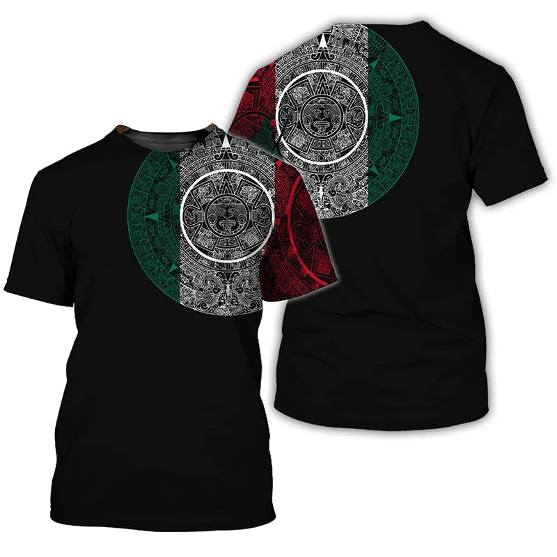Camiseta Bandera de México - Estilo Urbano Streetwear