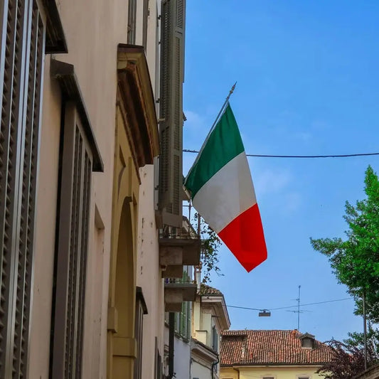 Bandera de Italia - Verde, Blanco y Rojo