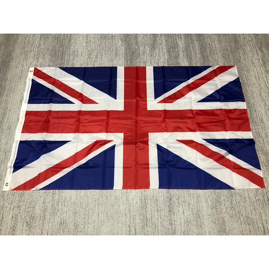 Bandera del Reino Unido - Poliéster, Interior/Exterior