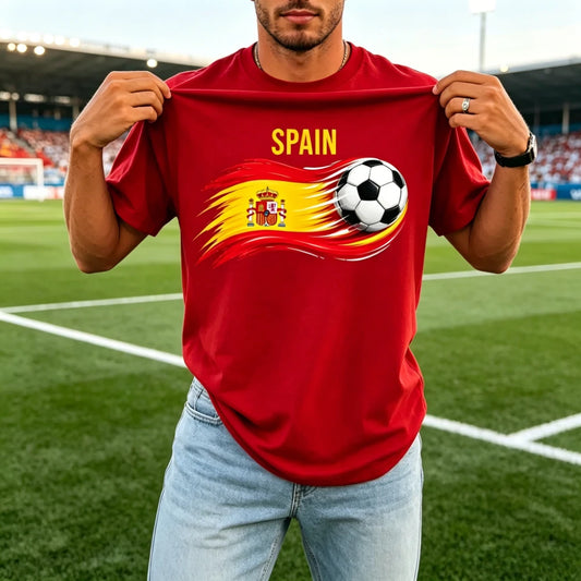 Camiseta España Bandera - Estilo Patriótico