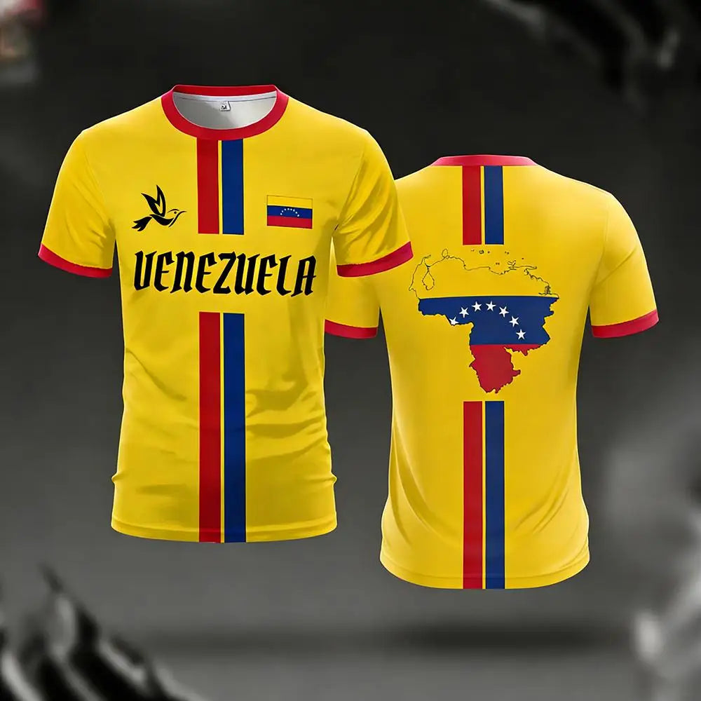 Camiseta Venezuela Bandera - Entrenamiento Deportivo